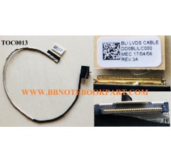 TOSHIBA LCD Cable สายแพรจอ Satellite L50-B L50D-B L50DT-B L50T-B L55-B L55D-B L55DT-B L55T-B S55-B    (40 pin)   DD0BLILC020   DD0BLILC000